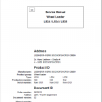 Liebherr L524, L534, L538 Wheel Loader Service Manual - Image 4
