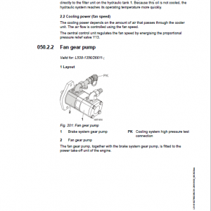 Liebherr L538 Type 1356 Wheel Loader Service Manual - Image 3