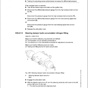 Liebherr L550 Type 1214 Wheel Loader Service Manual - Image 3