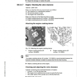 Liebherr L586 Type 1334 Wheel Loader Service Manual - Image 3