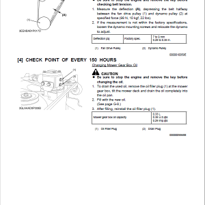 Kubota GR1600 Riding Mower Service Manual - Image 3