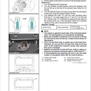 Kubota L4100 Tractor Service Manual - Image 3