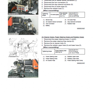 Kubota ME5700 Tractor Workshop Service Manual - Image 3