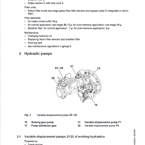 Liebherr A934C, A944C-HD, A954C-HD, R934C, R934C Litronic Service Manual - Image 3