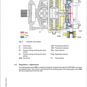 Liebherr LH120M, LH120C Litronic Hydraulic Excavator Service Manual - Image 3