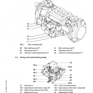 Liebherr A934C, R934C, R944C, R954C Litronic Excavator Service Manual - Image 5