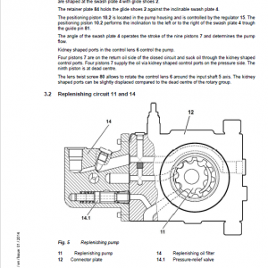 Liebherr R964C, R974C Litronic Hydraulic Excavator Service Manual - Image 3