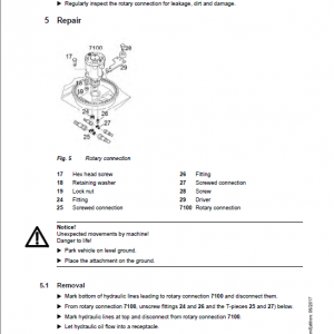 Liebherr LH22C, LH22M, LH24, LH26M, LH30C, LH30M, LH35M, LH35T Excavator Manual - Image 3