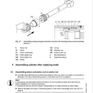 Liebherr LH80C, LH80M Tier 4F Hydraulic Excavator Service Manual - Image 3