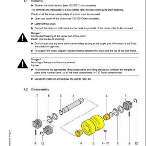 Liebherr R956, R960, R966, R970, R976, R980 Tier 4F Excavator Service Manual - Image 3