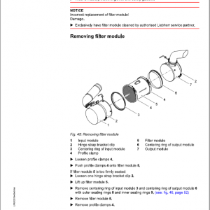 Liebherr R918, R920, R922, R924, R926, R936, R946, R950, R926 Compact Excavator Manual - Image 3