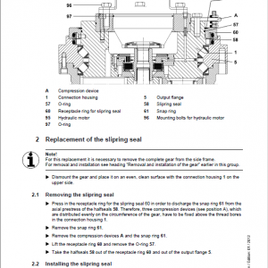 Liebherr ER934C, ER944C, ER954C, EP934C, ER944C, ER954C Excavator Service Manual - Image 3