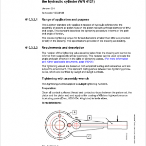 Liebherr L566 Type 1616 Wheel Loader Service Manual - Image 3