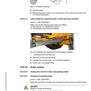 Liebherr L506 Type 1258 Stereo Wheel Loader Service Manual - Image 4