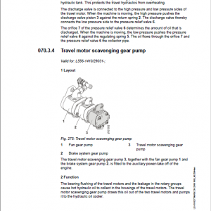 Liebherr L556 Type 1410 Wheel Loader Service Manual - Image 4