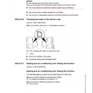 Liebherr L580 Type 1456 Wheel Loader Service Manual - Image 4