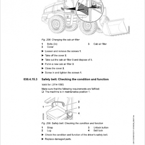 Liebherr L514 Type 1583 Wheel Loader Service Manual - Image 4