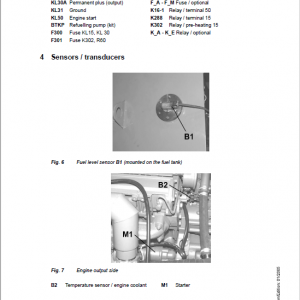 Liebherr A309, A311, A312, A314, A316, R313, R317 Litronic Excavator Manual - Image 4