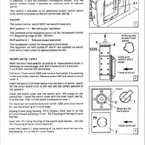 Liebherr A900, A902, A912, A922, A932 Litronic Excavator Service Manual - Image 4