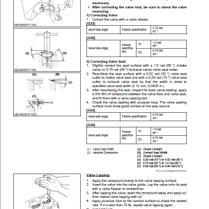 Kubota G23, G26 Mowers Workshop Service Manual - Image 4