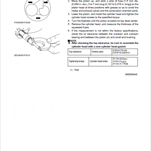 Kubota GR1600 Riding Mower Service Manual - Image 4