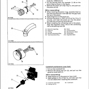 Kubota W5019, W5019-P, W5019-PC, W5019-T, W5019-TC Mower Service Manual - Image 4