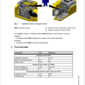 Liebherr R914 Compact, R920 Tier 4F Compact Excavator Service Manual - Image 4