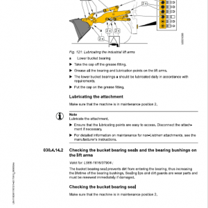 Liebherr L566 Type 1616 Wheel Loader Service Manual - Image 4