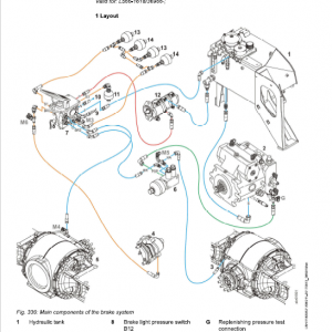 Liebherr L566 Type 1618 Wheel Loader Service Manual - Image 5