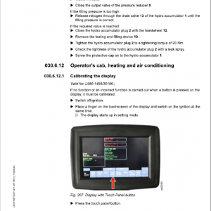 Liebherr L580 Type 1456 Wheel Loader Service Manual - Image 5