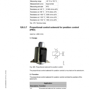 Liebherr L580 Type 1414 Wheel Loader Service Manual - Image 5