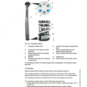 Liebherr L586 Type 1334 Wheel Loader Service Manual - Image 5