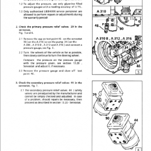 Liebherr A308, A310, A312, A316, R308, R310, R312 Excavator Service Manual - Image 5