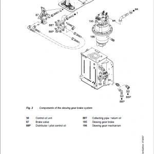 Liebherr A309, A311, A312, A314, A316, R313, R317 Litronic Excavator Manual - Image 5