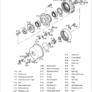 Liebherr A900, A902, A912, A922, A932 Litronic Excavator Service Manual - Image 5