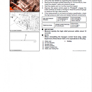 Kubota G23, G26 Mowers Workshop Service Manual - Image 5