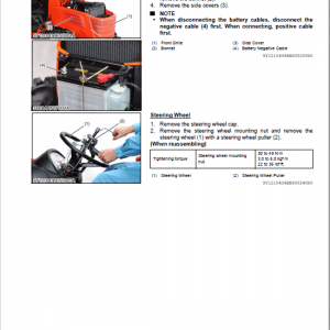 Kubota B2420 Tractor Service Manual - Image 5