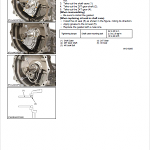 Kubota L3240, L3540, L4240, L5040, L5240, L5740 Tractors Service Manual - Image 5