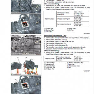 Kubota M96S, M108S Tractor Workshop Service Repair Manual - Image 5