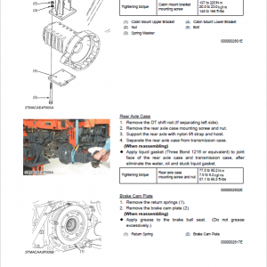 Kubota ME5700 Tractor Workshop Service Manual - Image 5