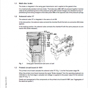 Liebherr R924 and R924 Tier 3 Compact Excavator Service Manual - Image 6