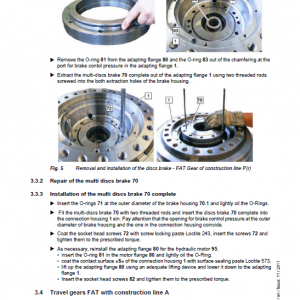 Liebherr R914C, R924C Litronic Excavator Service Manual - Image 5