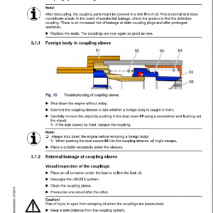 Liebherr R914 Compact, R920 Tier 4F Compact Excavator Service Manual - Image 5