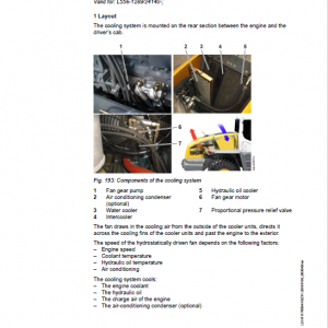 Liebherr L556 Type 1289 Wheel Loader Service Manual - Image 5