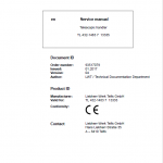 Liebherr TL432 Type 1483 Telescopic Handler Service Manual