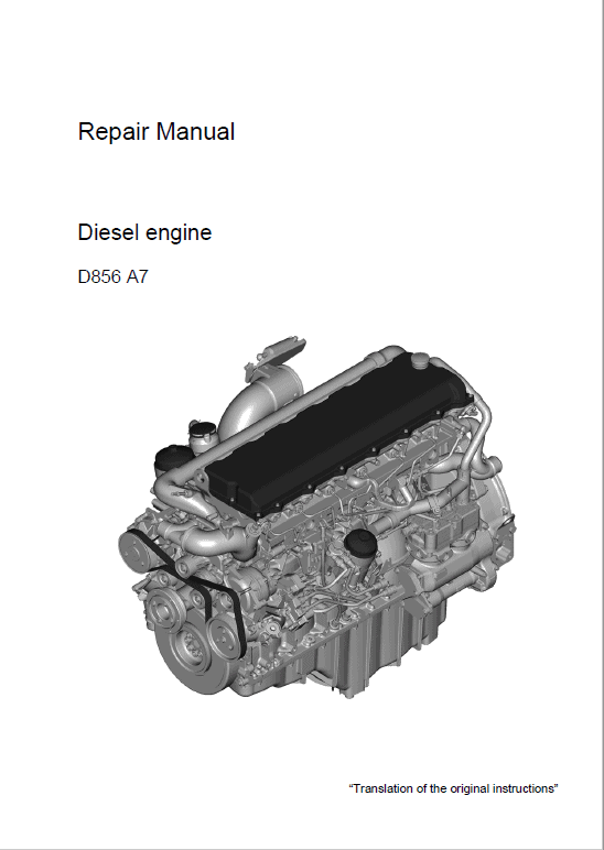 Liebherr D856 A7 Engine Service Manual