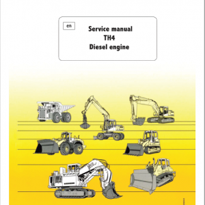 Liebherr D404 TH4, D405 TH4 Engine Service Manual