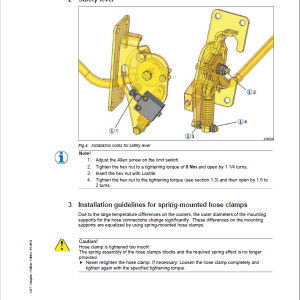 Liebherr RL 44, RL 54, RL 64 Pipe Layers Dozer Service Manual - Image 2