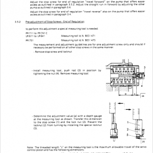 Liebherr LR 611, LR 621, LR 631, LR 641 Crawler Dozer Service Manual - Image 3