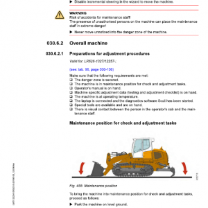 Liebherr LR 626 Crawler Dozer Service Repair Service Manual - Image 3